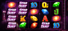 Enjoy the Galaxy at Your Fingertips from 0.40 per Spin with the New StarDust Slot